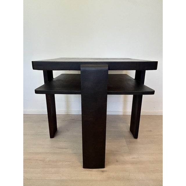 Bauhause Wooden Coffee Table, Germany, 1950s For Sale - Image 11 of 13