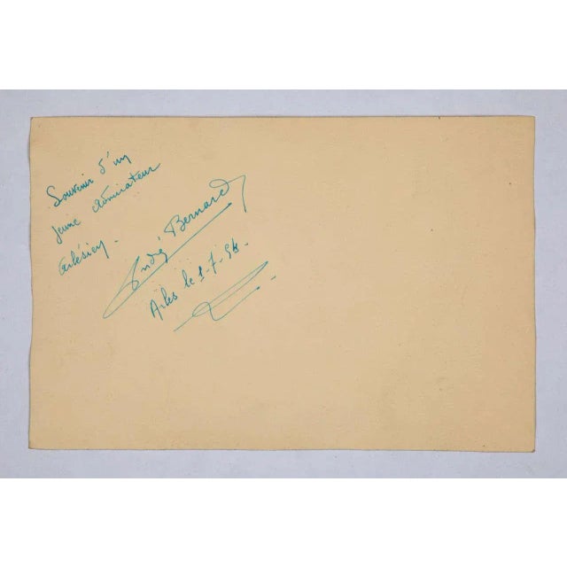 1950s Serge Lifar Photograph by Lucien Clergue, 1954 For Sale - Image 5 of 8