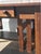 Beautiful! 1920s Solid Oak Library Desk Measures 30H × 42W × 28D Original unaltered condition Small nick on desk top right...