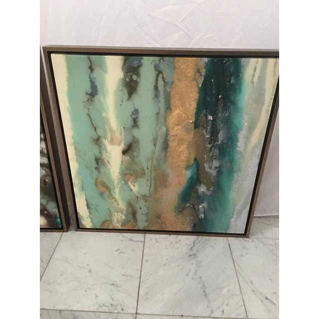 Contemporary Abstract Giclee’s - a Pair For Sale In Detroit - Image 6 of 9