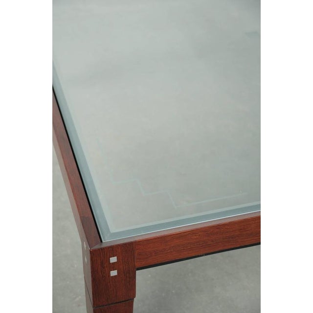 Art Deco Decoforma Series Square Coffee Table with Glass Top from Schuitema For Sale - Image 6 of 12