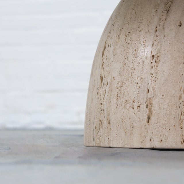 Travertine Finale Coffee Table by Peter Draenert for Draenert, 1970s For Sale - Image 10 of 18