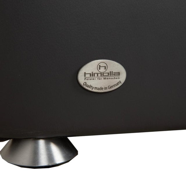 Grey Leather Trapez Three-Seater Sofa with Electric Function from Himolla For Sale - Image 15 of 18