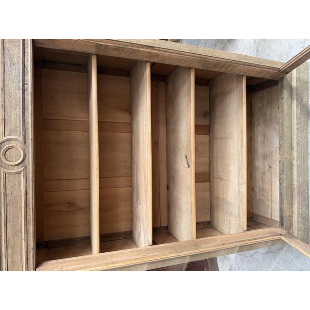 Late 19th Century Oak Display Cabinet For Sale - Image 9 of 13