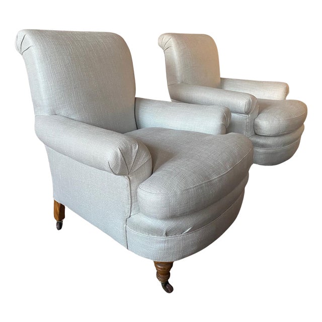 Set of Edwardian Armchairs, 1890s For Sale