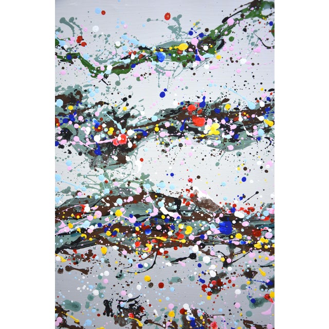 Wavy Expression. Modern Original Painting For Sale - Image 4 of 11
