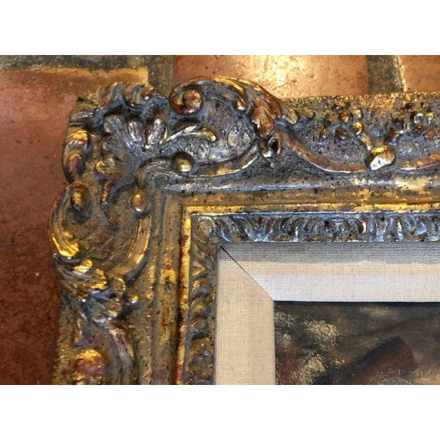 Oil on Board of Talmudic Scholar Attributed to Cydney Grossman For Sale In New York - Image 6 of 10