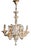 Small Venetian Murano Glass Chandelier For Sale