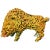Yellow Italian Ceramic Boar Animal Sculpture by Gianluigi Mele, 1970s For Sale - Image 8 of 8