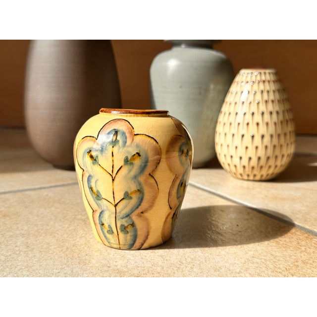Art Nouveau Vase with Stylized Floral Ornamentation, Germany, 1920s For Sale - Image 9 of 11