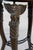 Black Mid-Century Egyptian Revival Style Round Stone-Top Accent Table With Sculptural Winged Griffins. For Sale - Image 8 of 12
