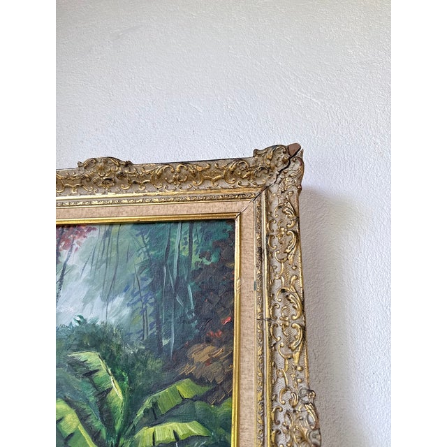 Carlos Padron, Landscape Composition, 1979, Oil Painting on Canvas, Framed For Sale - Image 13 of 18