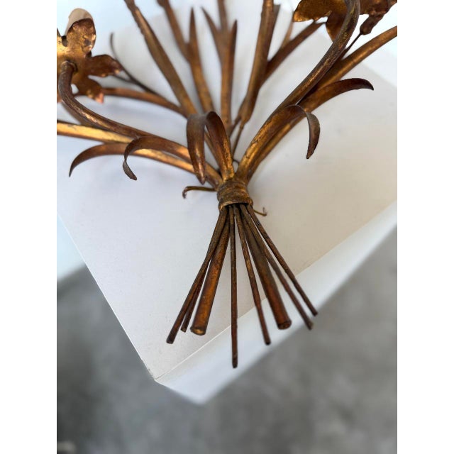 Wall Light in Gilt Brass, 1970s For Sale - Image 3 of 18