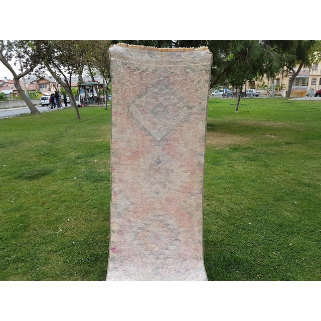 Turkish Herki Rug Runner For Sale - Image 4 of 10