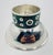 Metal Los Castillo Silver Plate Malachite & Lapis Inlaid Bowl, Taxco, Mexico, 1960s For Sale - Image 7 of 18
