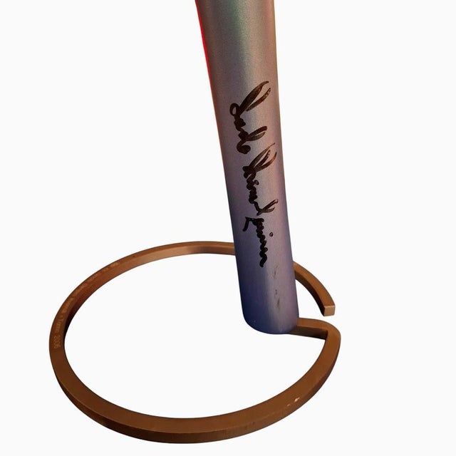 For all memorabilia enthusiasts, this beautiful Turin 2026 Olympic flame, autographed by Paolo Pininfarina before his...