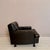 Mid-Century Modern Square Armchair in Dark Brown Leather by Marco Zanuso for Arflex, 1960s For Sale - Image 3 of 14