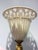 Metal Late 20th Century Lenox X Quoizel Neoclassical Brass & Ivory Porcelain Torchiere Floor Lamp For Sale - Image 7 of 10