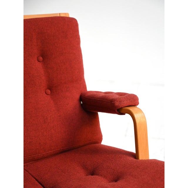 Brown Ingrid Armchairs by Bruno Mathsson for Dux, 1960s, Set of 2 For Sale - Image 8 of 12