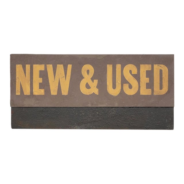 Reclaimed New & Used Movie Prop Sign For Sale