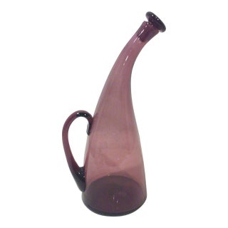 Blenko Amethyst Decanter For Sale
