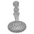 An elegant and historically significant antique French crystal figurine, attributed to the prestigious Baccarat crystal...