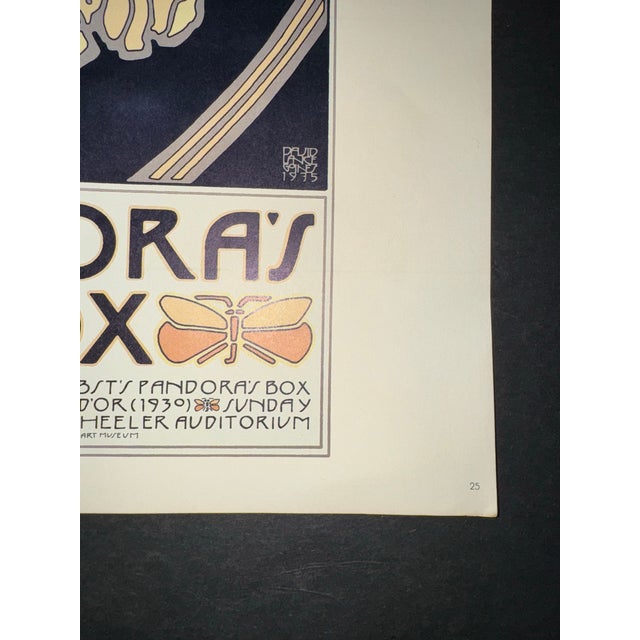 1970s 1970s David Goines Chez Panisse Cafe and Restaurant Print For Sale - Image 5 of 7