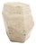 Three Rocks High Side Table in Roman Travertine Stone from Insidherland For Sale