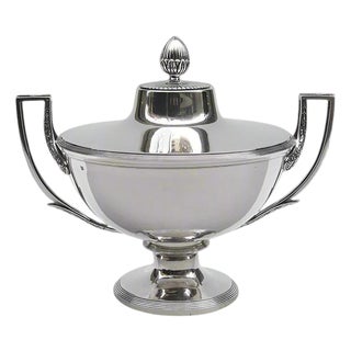 Early 19th Century French Empire First Standard Silver Tureen For Sale