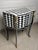Unique Louis XV Courtly Checkered Side Table For Sale - Image 4 of 8