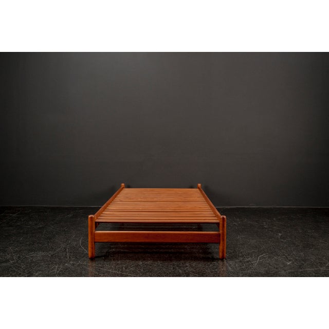 Mid-Century Danish Handcrafted Daybed in Teak, 1960s For Sale - Image 10 of 18