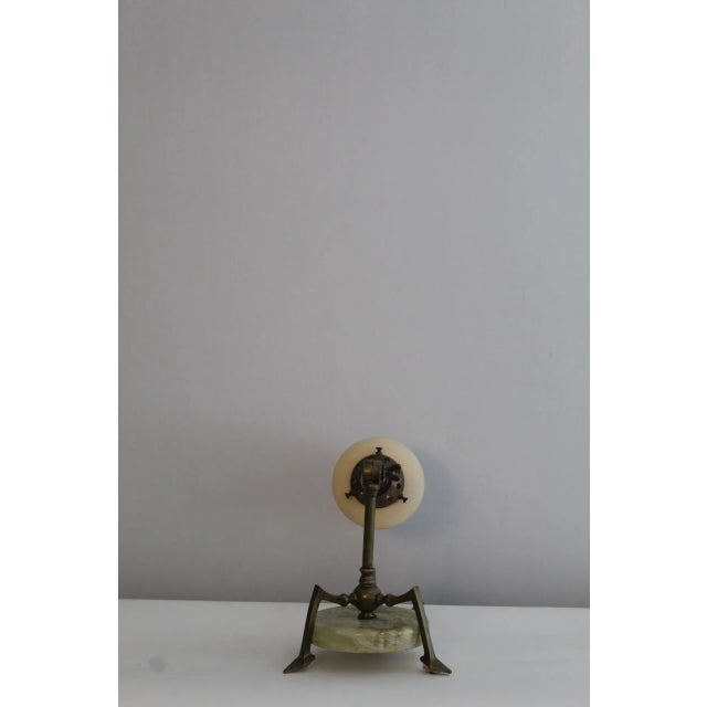 Brass 1930s Czechoslovakian Spider Lamp For Sale - Image 8 of 10