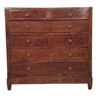 English or American Tall Chest of Drawers For Sale