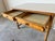 Vintage Coastal Ficks Reed Faux Bamboo Rattan Desk With Chair For Sale - Image 4 of 12
