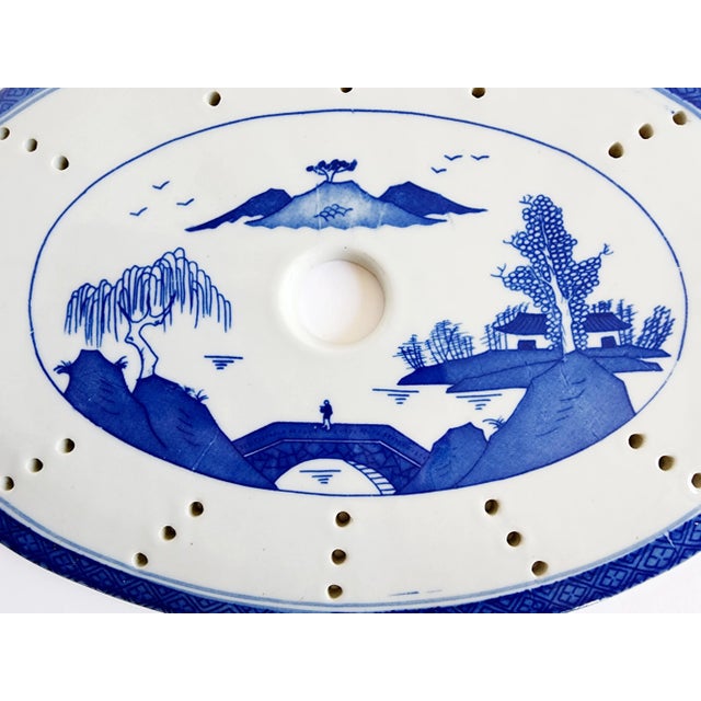 Antique Chinese Ceramic Strainer Set of 3 For Sale - Image 4 of 10