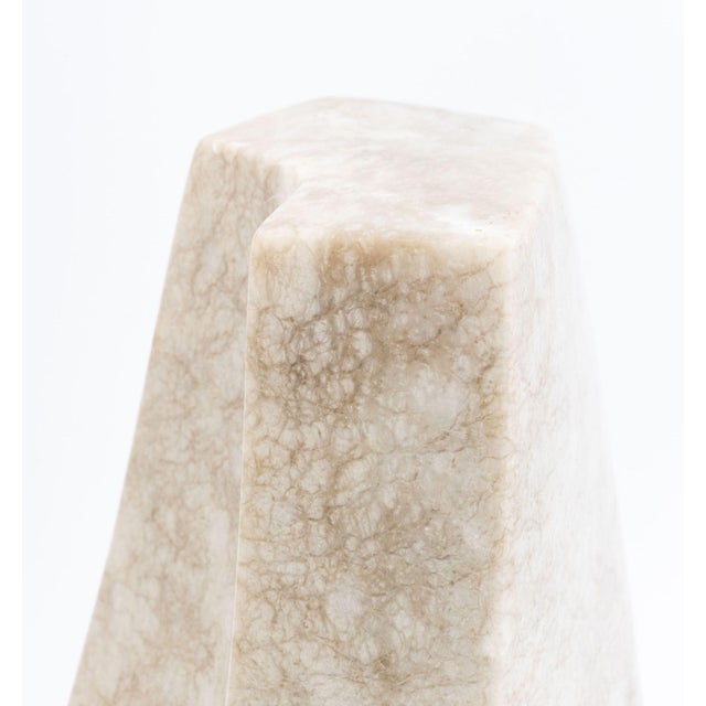 Modernist Abstract Marble Sculpture, 1971 For Sale - Image 4 of 10