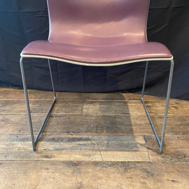Pair of Mid Century Modern Knoll Handkerchief Chairs by Massimo and Lella Vignelli For Sale - Image 11 of 17