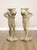 Neoclassical Vintage Pair Of Cast Stone 'Hercules' Figural Garden Statue Pedestals For Sale - Image 3 of 12