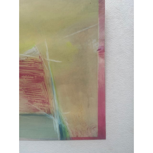 Abstract Peter Watts 1961 Abstract Work on Paper of Cape Cod For Sale - Image 3 of 5