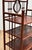 Antique Mahogany Lyre Motif Bookshelf Etagere For Sale - Image 10 of 11