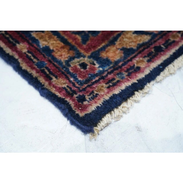 1910s Antique Sarouk Rug 4'1'' x 6'7'' For Sale - Image 5 of 11