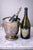 Early 20th century petite silverplate champagne bucket designed for serving split-size bottles. The classic campana form...