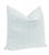 Contemporary 22" Mist Hepburn Tweed Pillows - a Pair For Sale - Image 3 of 4