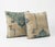Mid-Century Modern Anatolian Oushak Rug Pillow Cover 20'' X 20'' - Set of Two For Sale - Image 3 of 4
