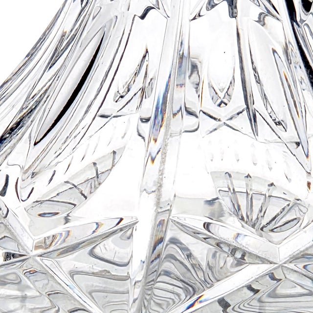 Late 20th Century Tyrone Crystal Antrim Glens Irish Lead Crystal Ship's Decanter For Sale - Image 12 of 16