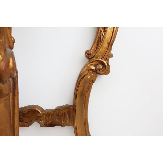 Louis XV Style Console with Marble Top, France, 1970s For Sale - Image 14 of 17