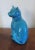 Ceramic 19th Century Chinese Export Porcelain Monochrome Turquoise Glazed Model of a Cat For Sale - Image 7 of 11