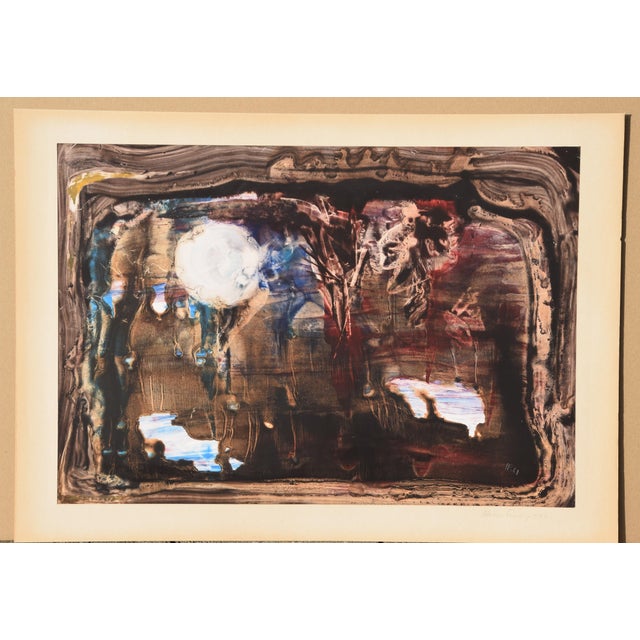 Heinrich Frieling, Abstraction, 1967, Mixed Media For Sale - Image 3 of 12
