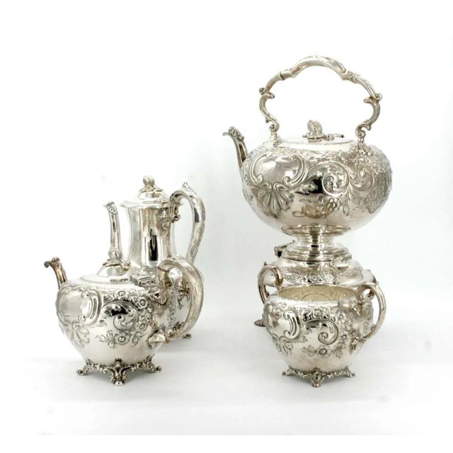 19th Century English Tableware Tea/Coffee Service, 5 Pieces For Sale - Image 10 of 13