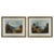 François-Jules Collignon, Landscapes, 1840, Watercolors, Set of 2 For Sale
